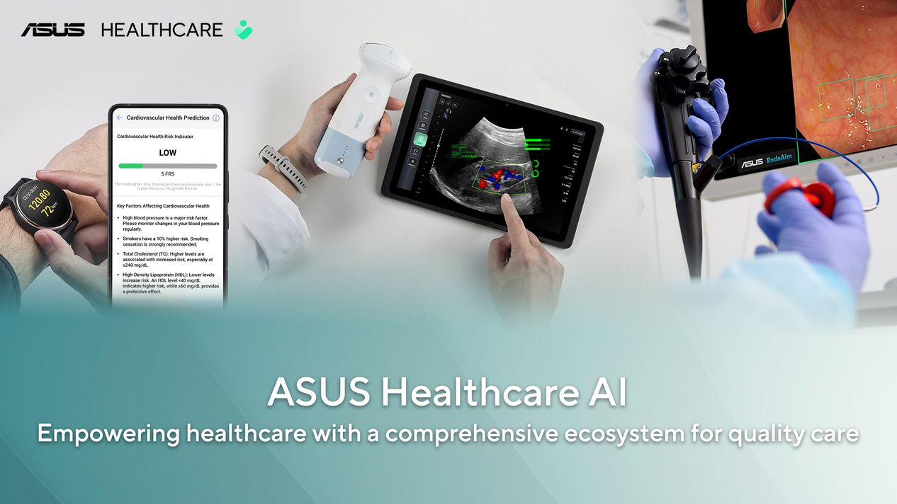 ASUS Unveils Breakthrough Healthcare AI Innovations During Computex 2025_1800x1012